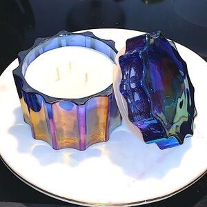 MAISON DE BOUGIES PARFUMEE CANDLE ENCHANTED SWEET CITRUS 12 oz 3 WICK NEW GLASS